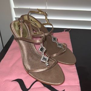 Nina Gold Heels! Never Worn! Size 8.5